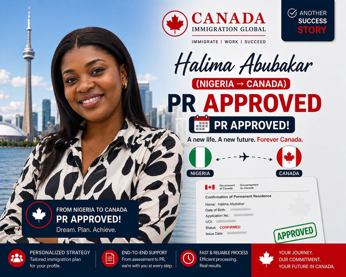 Halima Abubakar — PR Approved Success Story