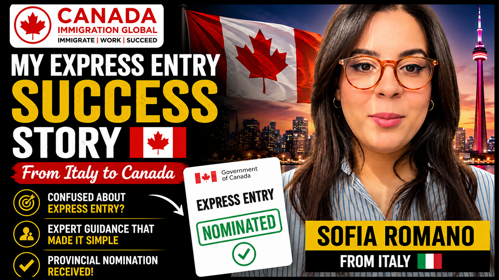 Sofia Romano’s Express Entry Success Story