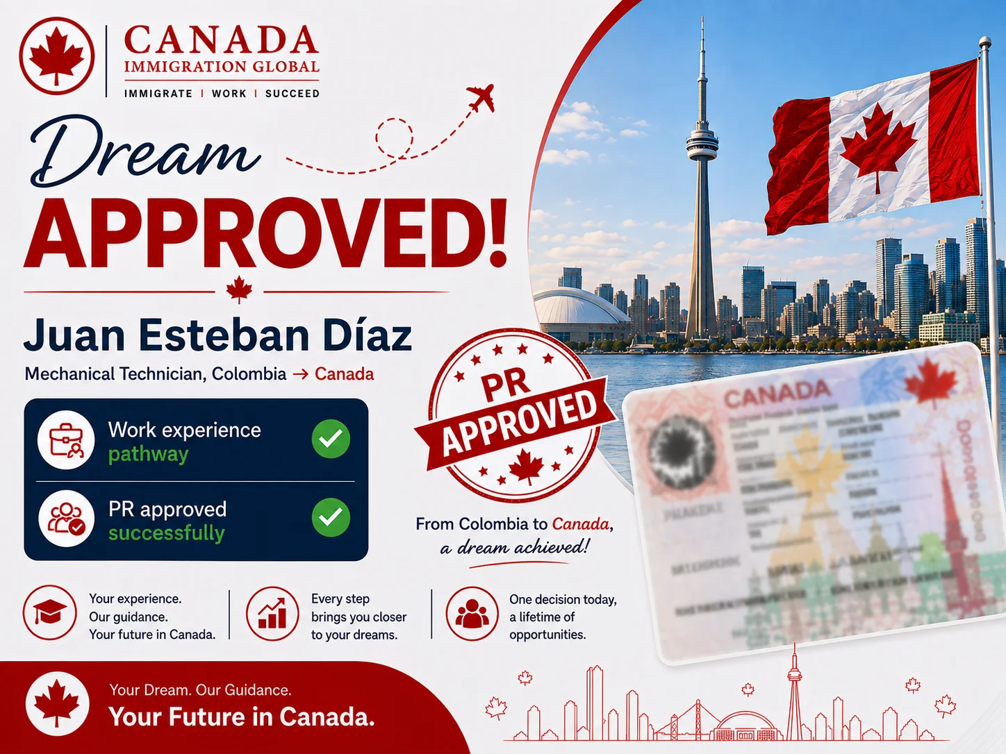 Juan Sebastián Ríos — Express Entry PR Approved